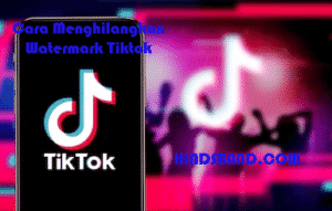 Cara Menghilangkan Watermark Tiktok