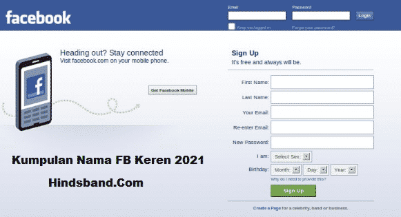 500+ Nama FB Keren & Unik Lengkap Dari A-Z Terbaru 2021