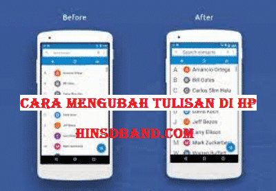 Cara Mengubah Tulisan Di HP Tanpa Aplikasi Di HP Android